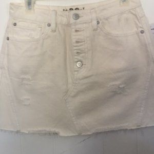 Free People Denim Skirts NWT